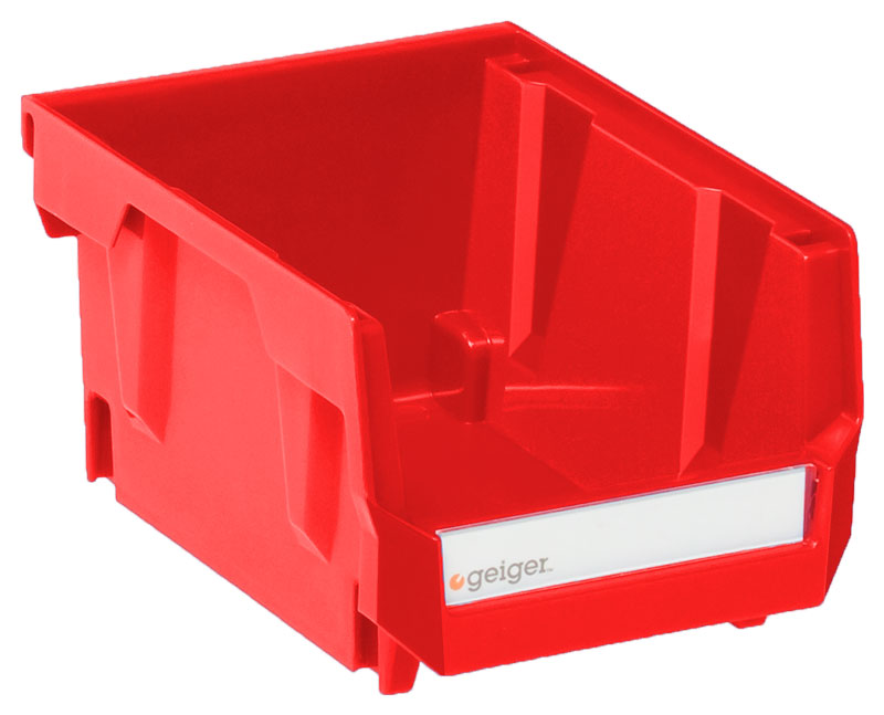 Small Short HB Series Bin - Red 